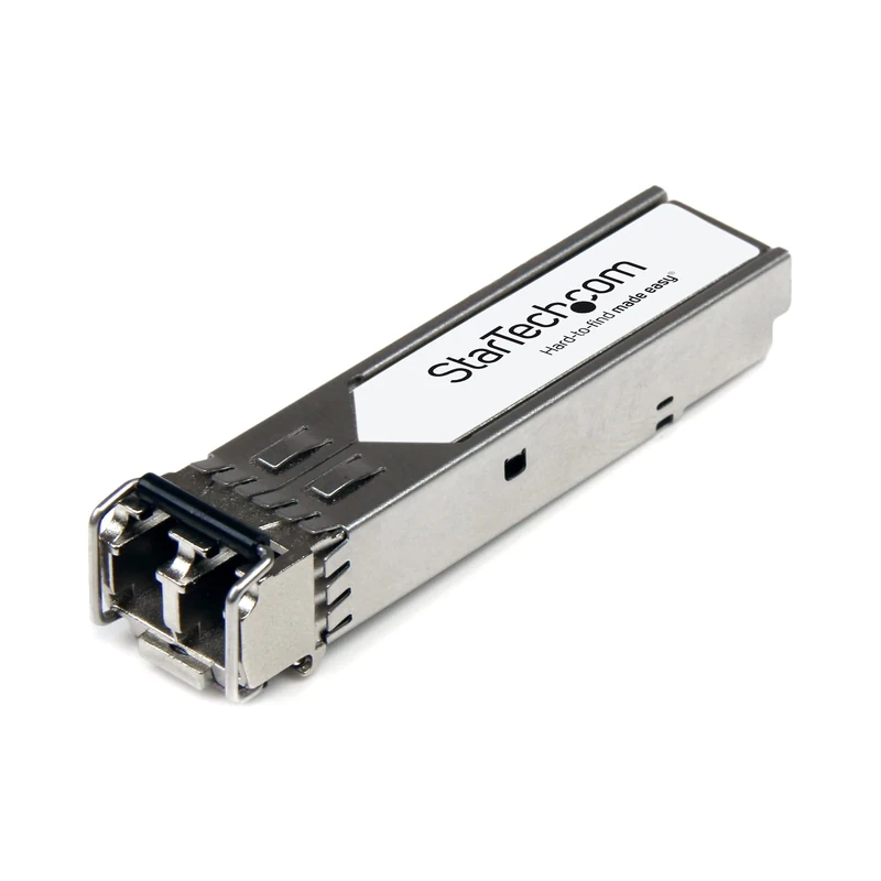 StarTech.com Brocade 10G-SFPP-SR Compatible SFP+ Module - 10GBASE-SR - 10GbE Multimode Fiber MMF Optic Transceiver - 10GE Gigabit Ethernet SFP+ - LC 200m - 850nm - DDM (10G-SFPP-SR-ST)
