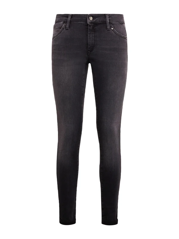 Mavi Women's Lexy Jeans, Black (Dark Smoke Super Shape), 4