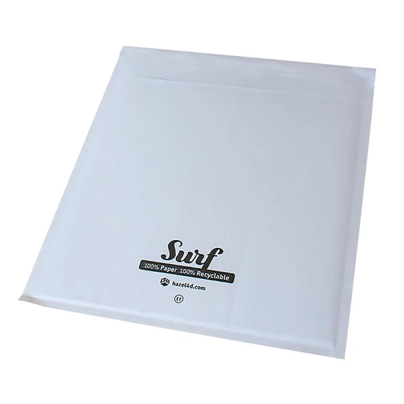 GoSecure Size D1 Surf Paper Mailer 180 mm x 265 mm White (Pack of 200) SURFD1 - Image 1