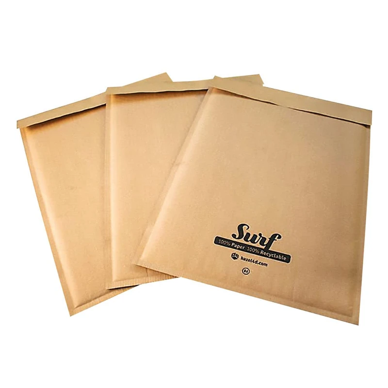 GoSecure Size H5 Surf Kraft Paper Mailer 270mmx360mm (Pack of 100) SURFH5K