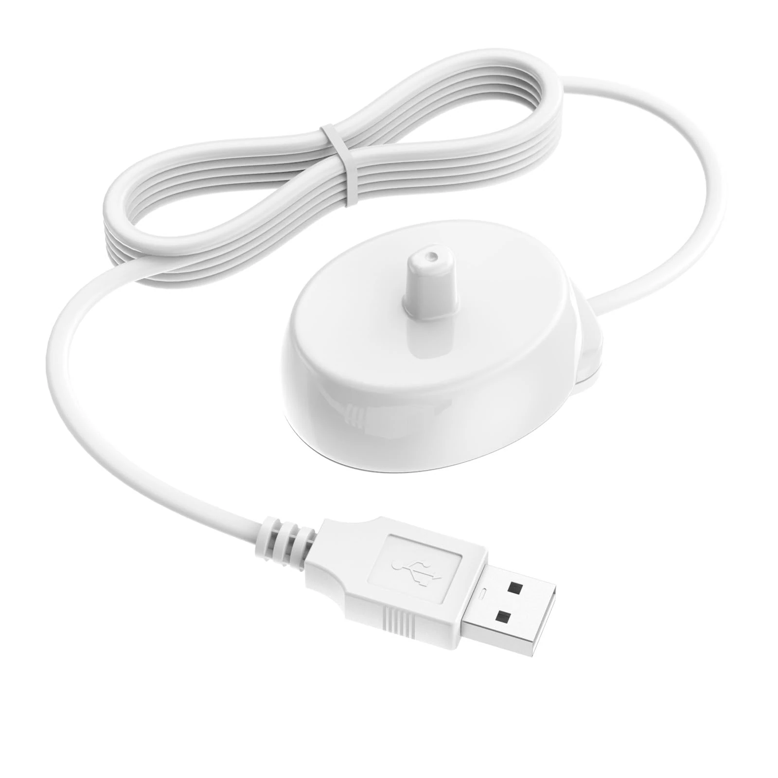 BENSN USB Electric Toothbrush Charger Compatible with Braun Oral-B Pro 3 3500 Pro 2 2500 Pro 1 650 Smart 6 iO3 iO4 iO5 iO6 Kids Vitality Genius X Type 3757 Charging Base, USB Charging Adapter