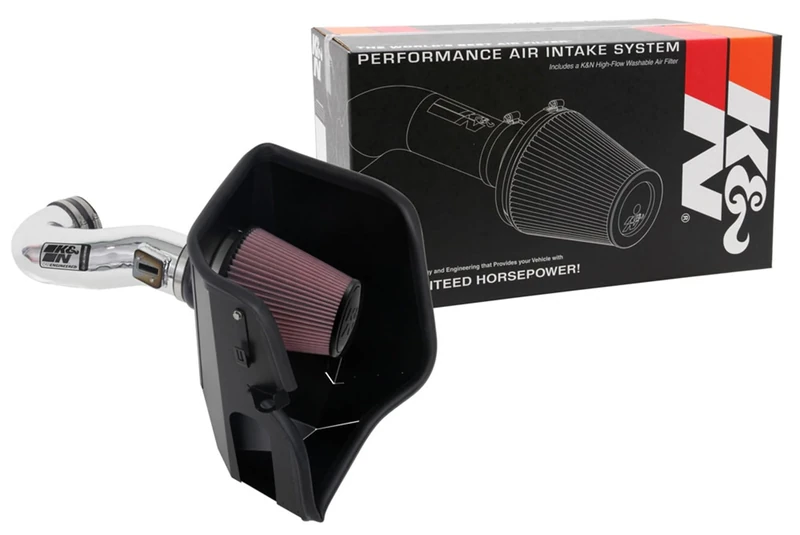 K&N Cold Air Intake System: High-Flow Air Filter, Increase Performance & Towing: Compatible with 2019-2025 Chevy/GMC/Cadillac Silverado 1500, Suburban, Tahoe, Sierra 1500, Yukon, Escalade, 77-3110KP