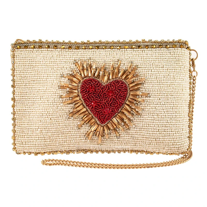 MARY FRANCES Women's Heart Burst Crossbody Phone Bag, Multicolored, No Size - Image 1