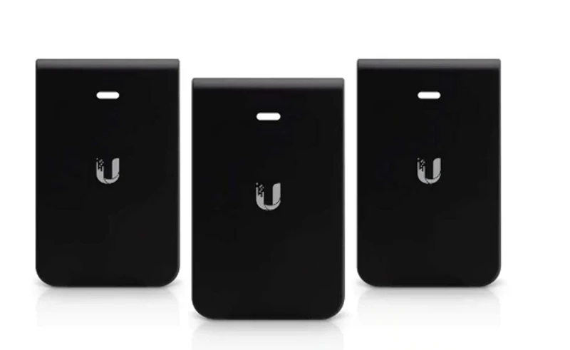 Ubiquiti Networks UniFi In-Wall HD Covers Black, 3-Pack, IW-HD-BK-3 (Black, 3-Pack)