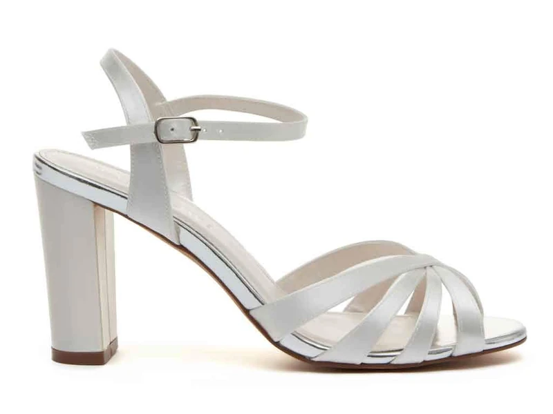 Rainblow Club Blake Block Heel Wedding Shoes, 5