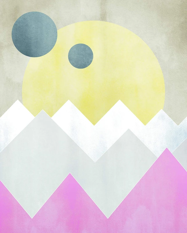 Komar Wall Picture | Sunrise Spring | Poster Picture Living Room Bedroom Decoration Art Print | No Frame | P110A2-40x50 | Size: 40 x 50 cm (Width x Height)