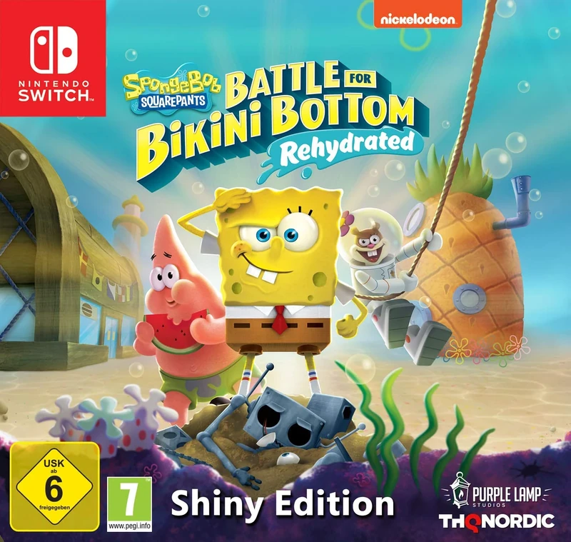 SpongeBob Squarepants: Battle For Bikini Bottom - Rehydrated - Shiny Edition (Nintendo Switch)