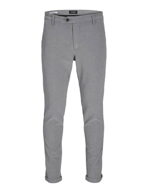 Jack & Jones NOS Men's Jjimarco Jjconnor Akm 909 Grey Mel Noos Trouser, Gray (Gray Melange Melange), W34 / L32 (manufacturer size: 34)