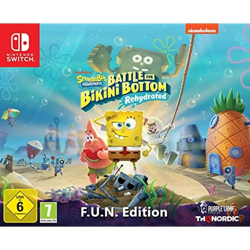 SpongeBob Squarepants: Battle For Bikini Bottom - Rehydrated - F.U.N. Edition (Nintendo Switch)