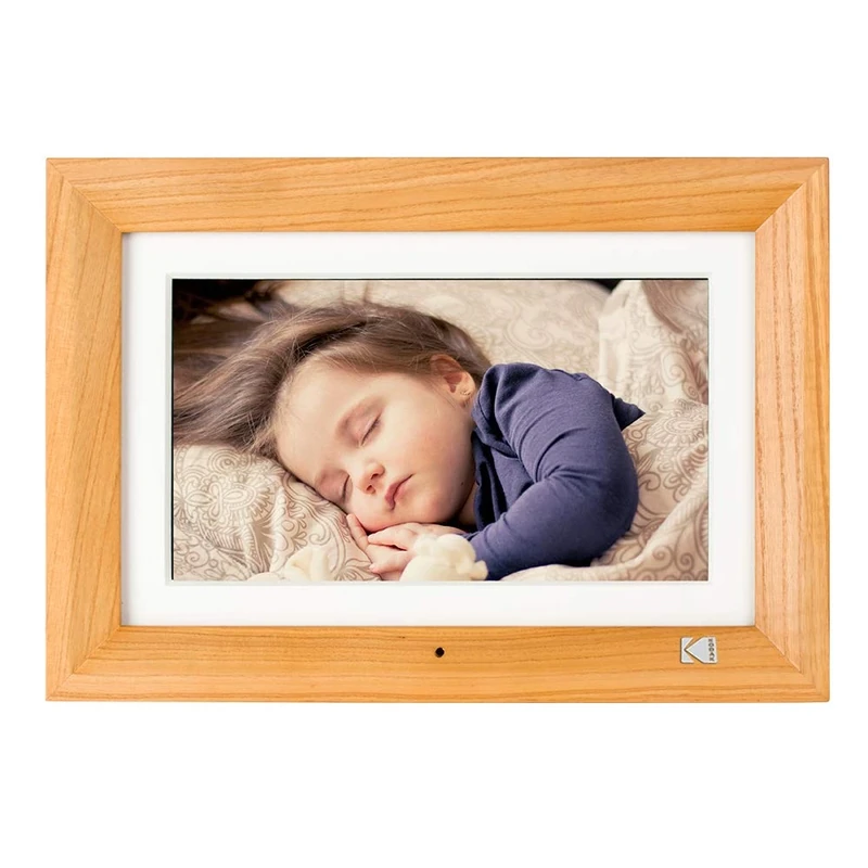 KODAK High Resolution 1024 x 600 10"" Digital Photo Frame - Burlywood