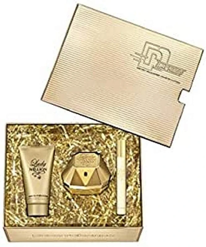 PACO RABANNE Lady Million Lote 3 Pz for Daily Use