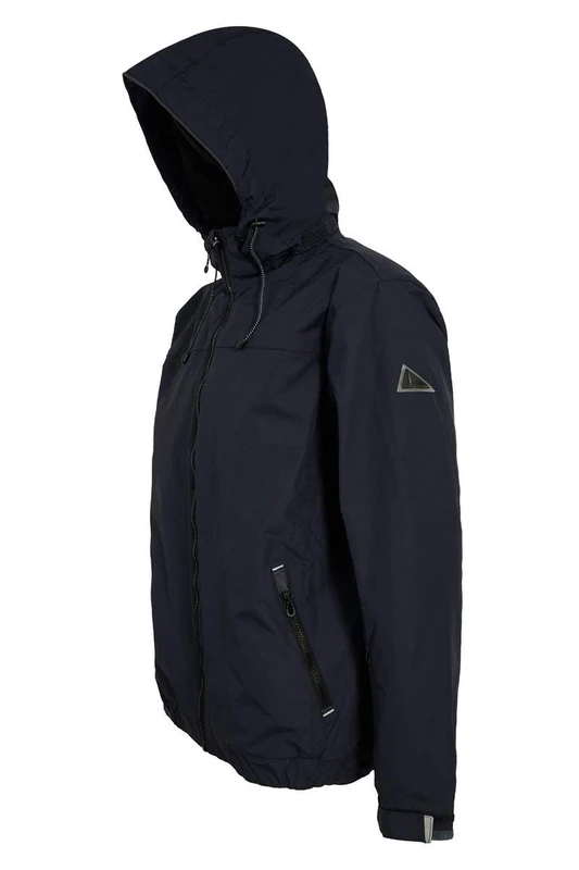 Bermudes Men's Handtech Jacket Waterproof Coat, Marine, XXL