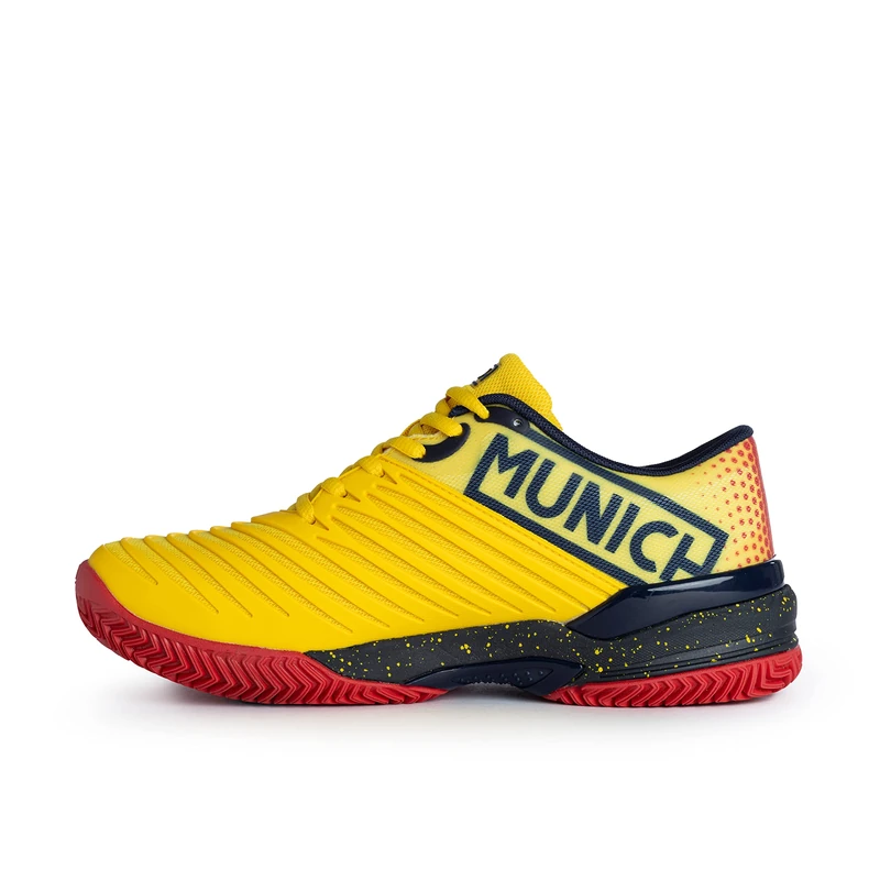 Munich Padx, Unisex Adult Padel Shoes, Yellow 23, 13.5 UK