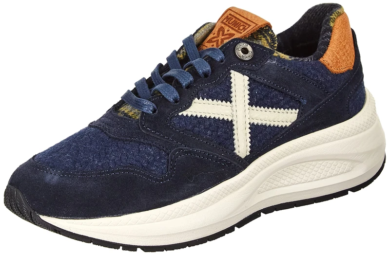 Munich Unisex Class Sneaker, Blue, 10 UK