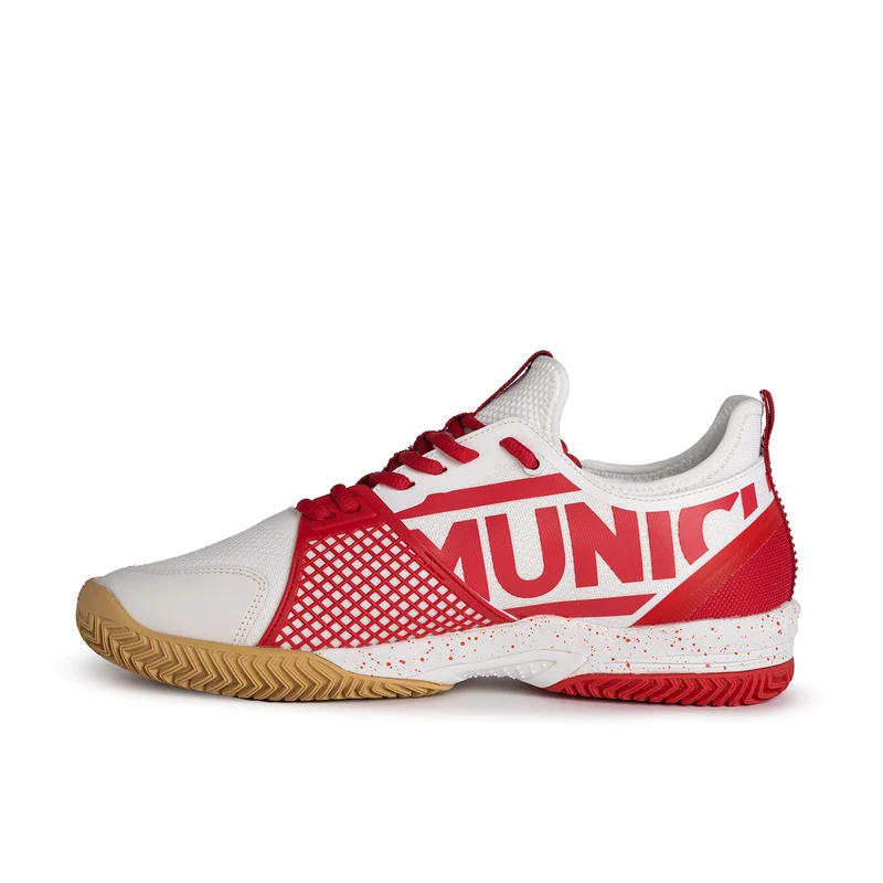 Munich Oxygen Padel Shoes Unisex Adult, White 037, 4 UK