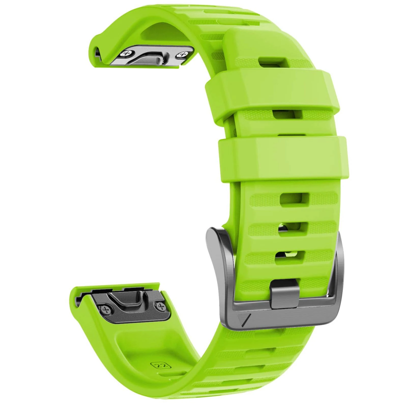 NotoCity for Garmin Fenix 6 Pro/6 Strap, Quickfit 22mm for Garmin Fenix 5/7/7 Pro/5 Plus/8/E 47mm Strap, for Forerunner 935/955/965, Instinct, Epix Gen 2, Tactix 8 47mm Band(Green)