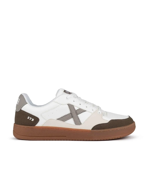 Munich Unisex Legittimo Sneaker, White, 6 UK