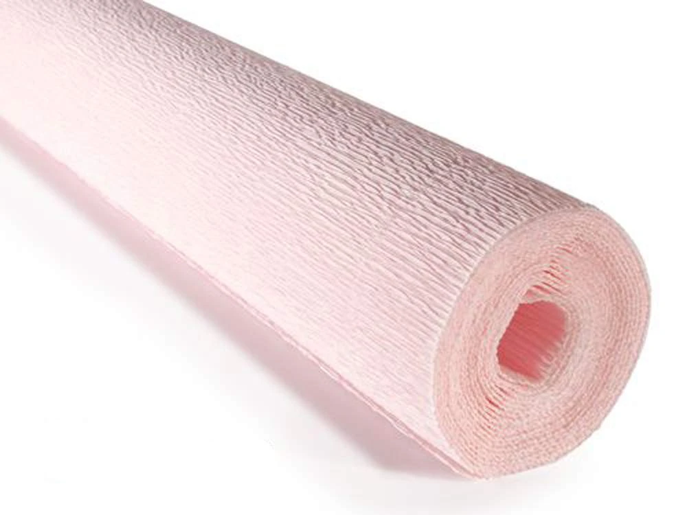 FloristryWarehouse Crepe Paper roll Lite 140g (50 x 250cm) Baby Blush Pink (Shade 969)