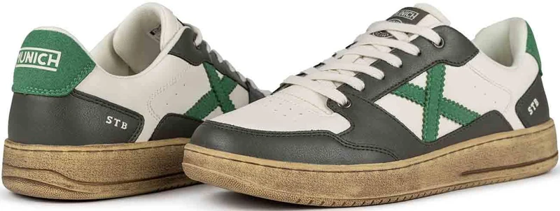Munich Legit, Unisex Adult Sneakers, White, 40 EU, White, 6 UK
