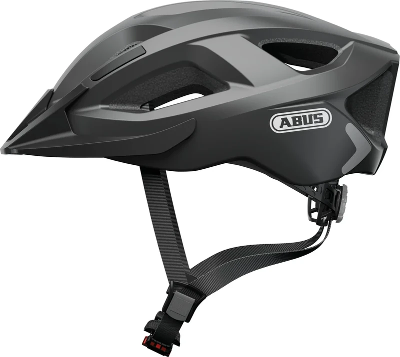 ABUS Aduro 2.0 city helmet - all-round bike helmet with light - in a sporty design for city traffic - for men and women