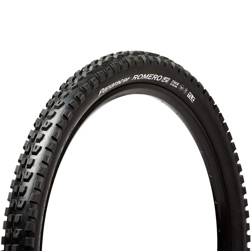 Panaracer Romero HO Tubeless Compatible Folding Tyre, Black/Black, 27.5 X 2.4