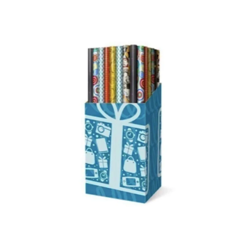 Gift Wrapping Paper Ex.60 Rolls, Multi-Colour, 79 Units