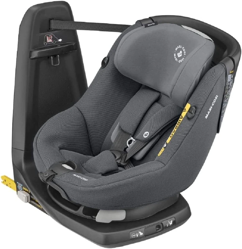 Maxi-Cosi AxissFix i-Size Toddler Car Seat, 360 Swivel Car Seat, 4 months - 4 years, 61 - 105 cm, Authentic Graphite