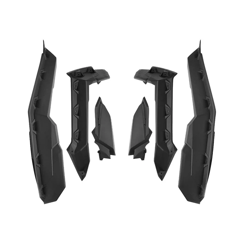 Kemimoto X3 Fender Flares Mud Guards Extended Front and Rear Compatible with 2017 2018 2019 2020 2021 2022 2023 2024 Can Am Maverick X3 & X3 Max RS Turbo R RR OEM Replacement #715002973
