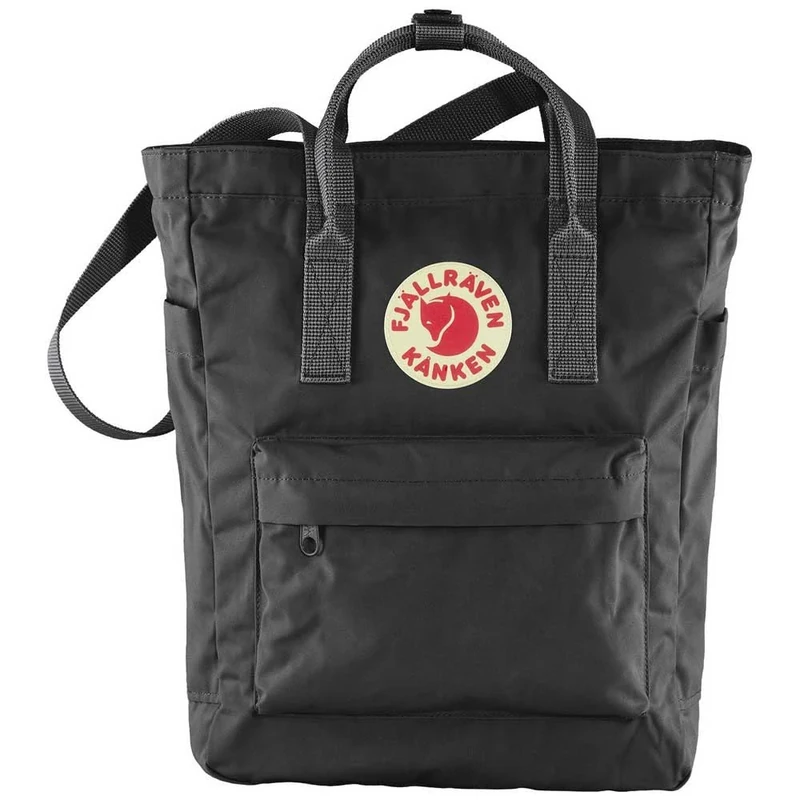 FJÄLLRÄVEN Kånken Totepack Backpack, Black, One Size