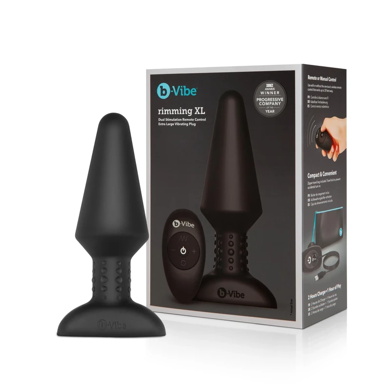 B-Vibe Rimming Black XL, 500 g, BV-016BLK
