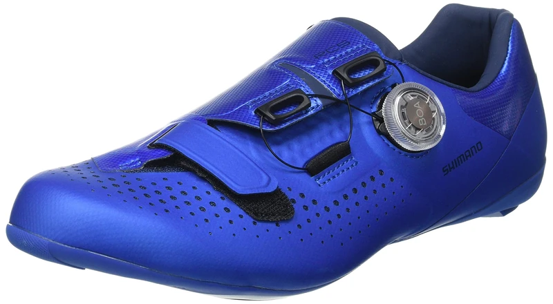 SHIMANO ZAPATILLAS RC500MCB01S420 Men’s Track Shoe, Blue, 8 UK