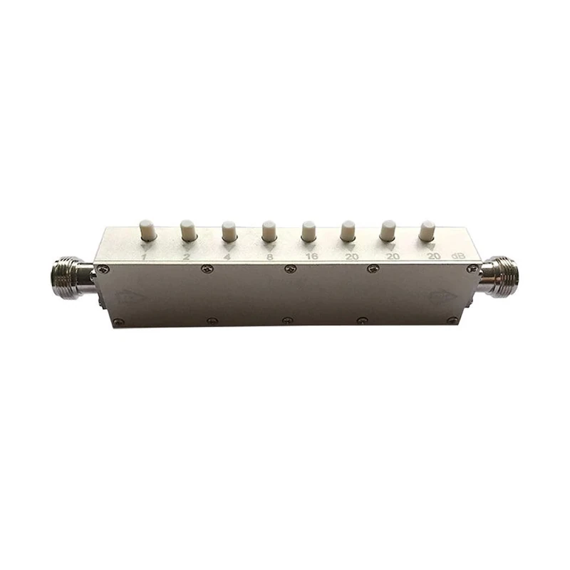 BECEN 0-90dB N-KK RF Push-Button Step Attenuator, Key-Press Attenuator 3GHz 50ohm