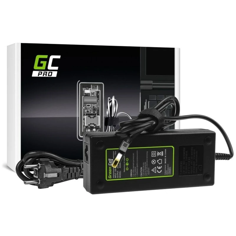 GC PRO Power Supply for Lenovo Y70 Y50-70 Y70 Y70-70 Y520 Y700 Z710 700-15ISK ThinkPad W540 T440p Laptop Charger with Power Cable (20V 6.75A 135W) - Image 1