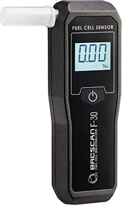 HI-TECH MEDICAL BACSCAN F-30 testeur d'alcool 0-4% 1% Noir