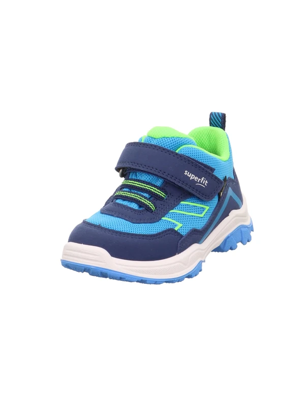 Superfit Boys' Jupiter Gore-Tex Trainers, Blue Light Green 8010, 1.5 UK