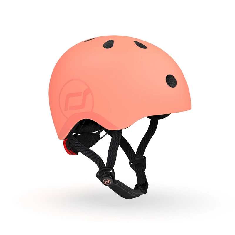 Scoot & Ride Unisex_Adult Kinder Fahrradhelm Bicycle Helmet, Peach, 51 bis 55cm - Image 1