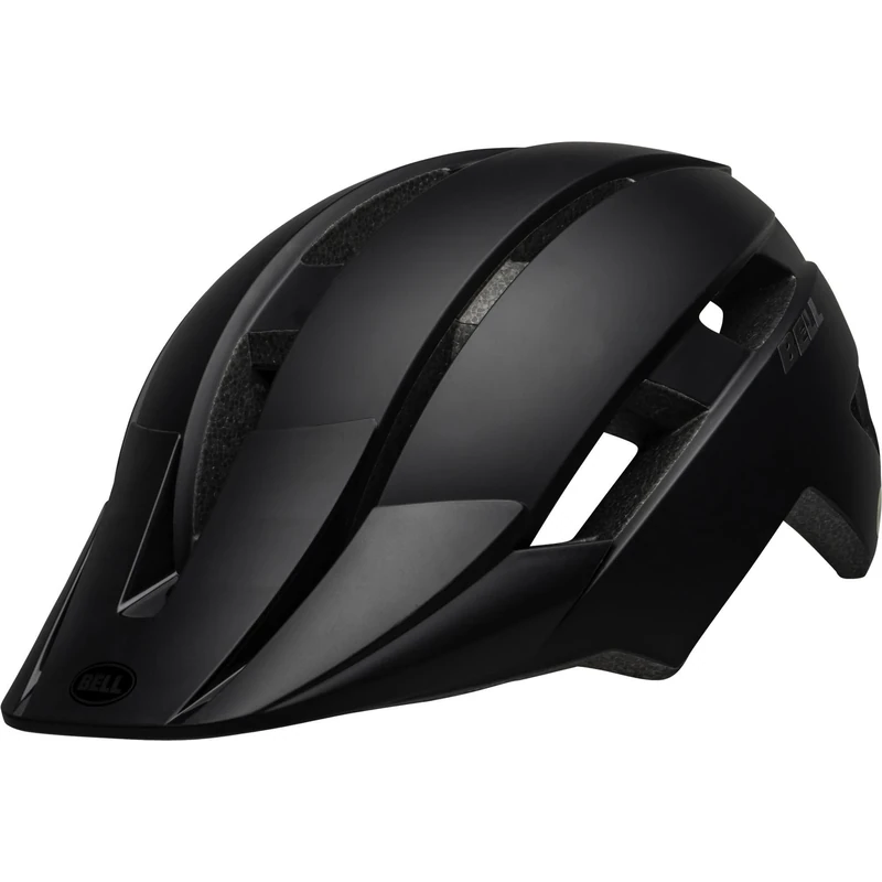 BELL Unisex Youth Sidetrack II MIPS Children's Bicycle Helmet, Matte Black, Standard Size