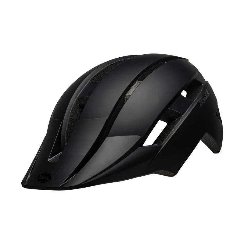 BELL Unisex Youth Sidetrack II Children's Bicycle Helmet, Matte Black, Standard Size - Image 1