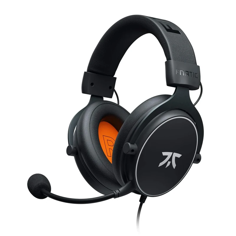Fnatic REACT Gaming Headset - 53mm Drivers, Metal Frame, Detachable Mic