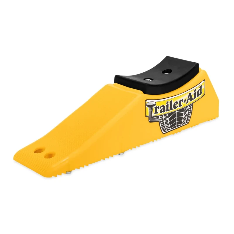 Camco Trailer Aid Plus' Tandem Tire Changing Ramp with 5.5-Inch Lift, Yellow (21002)