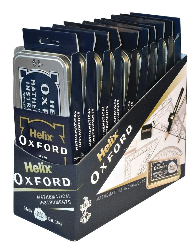 Helix Oxford Maths Set - Bulk Pack of 10