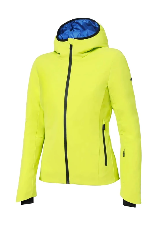 zerorh+ Zao W, Woman Snow Jacket Woman, womens, IND2791 342XL, Acid Green/Cobalt Blue, XL - Image 1
