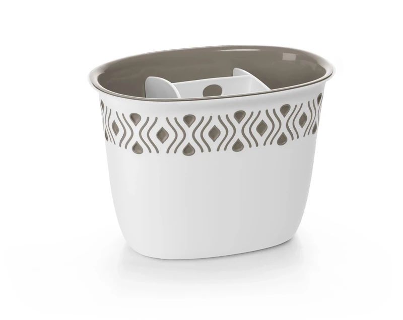 Stefanplast Tortora Dish Drainer - 19.5 x 13.5cm Resin - Image 1