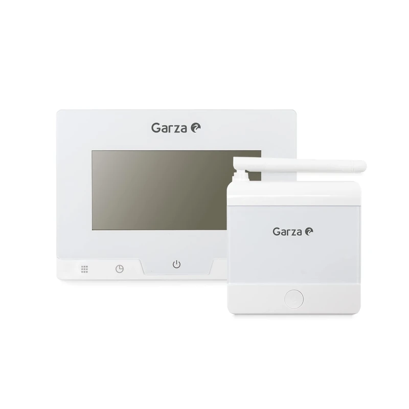 Garza 400616 Digital Thermostat for Boiler and Heating Thermostat Touch Temperature Controller, White, 400617 - Image 1