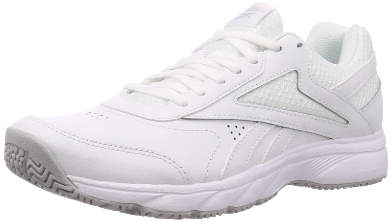 Reebok Men Work N Cushion 4.0 Sneaker, White/Cold Grey 2/White, 8.5