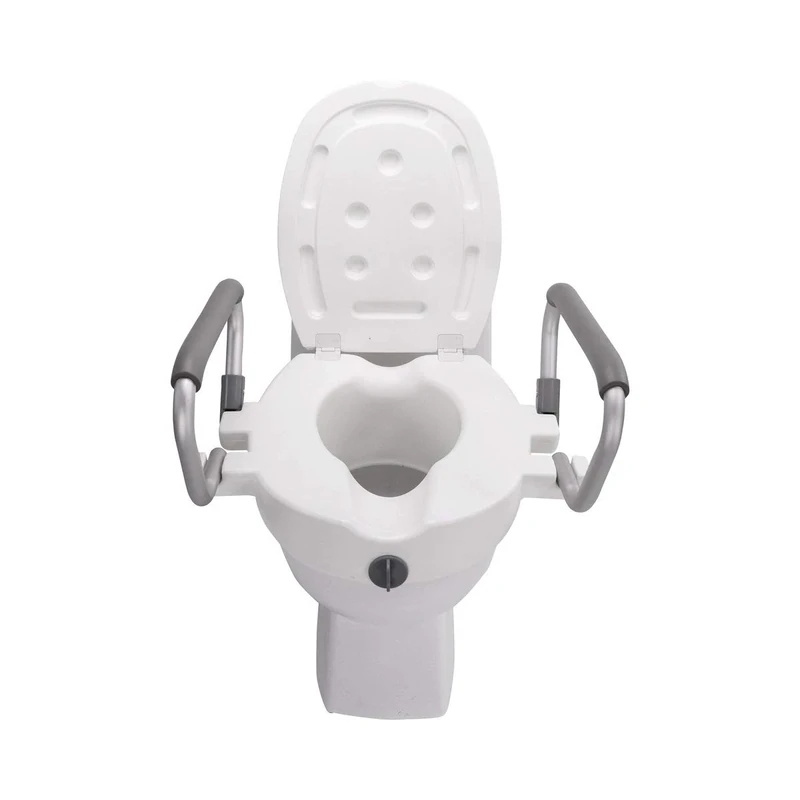 Antar AT51205 Raised Toilet Seat with Cover and Armrest 5.80 kg