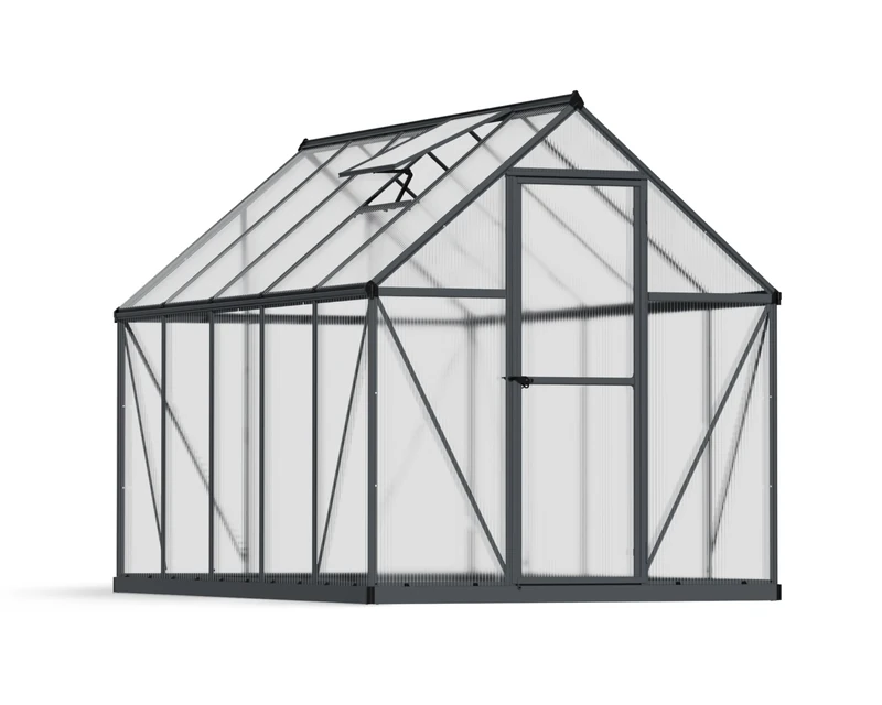 Palram Canopia Mythos 6X10 Greenhouse - UV Roof & Aluminium Frame