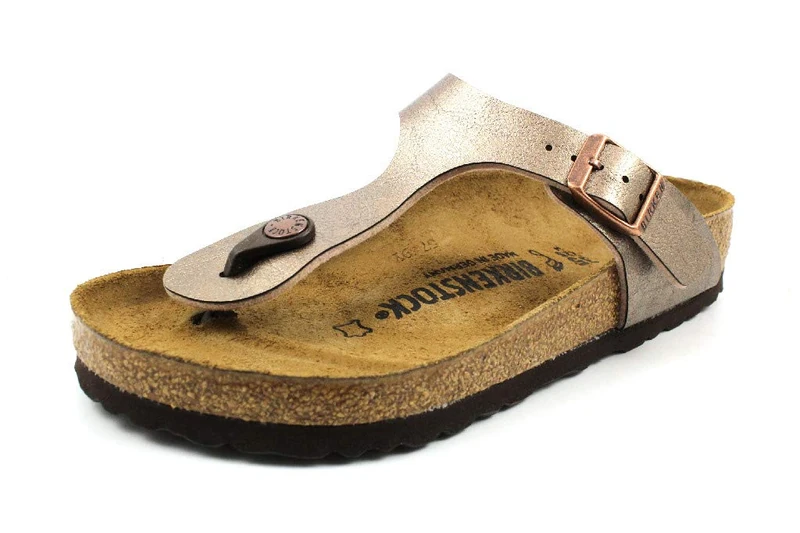 Birkenstock 1016144 Gizeh graceful taupe, Birko Flor Women Taupe UK 7.5