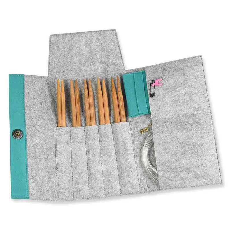 Pony Bamboo Interchangeable Circular Needle Set 14cm 3.00-5.00mm - 1 Piece