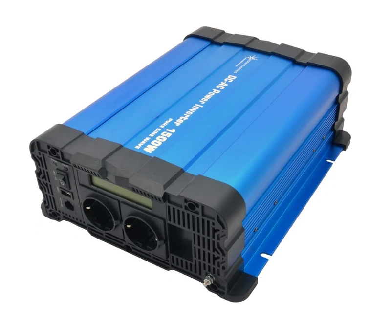 Solartronics Voltage Converter FS1500D 24V 1500/3000 Watt Pure Sine Blue M.Display FS Series Inverter Inverter